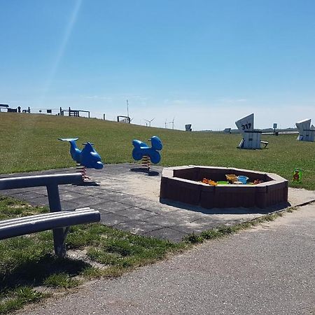 Wohnmobilstellplatz Hemenswarft an der Nordsee - Meerblick Emmelsbüll-Horsbüll Buitenkant foto